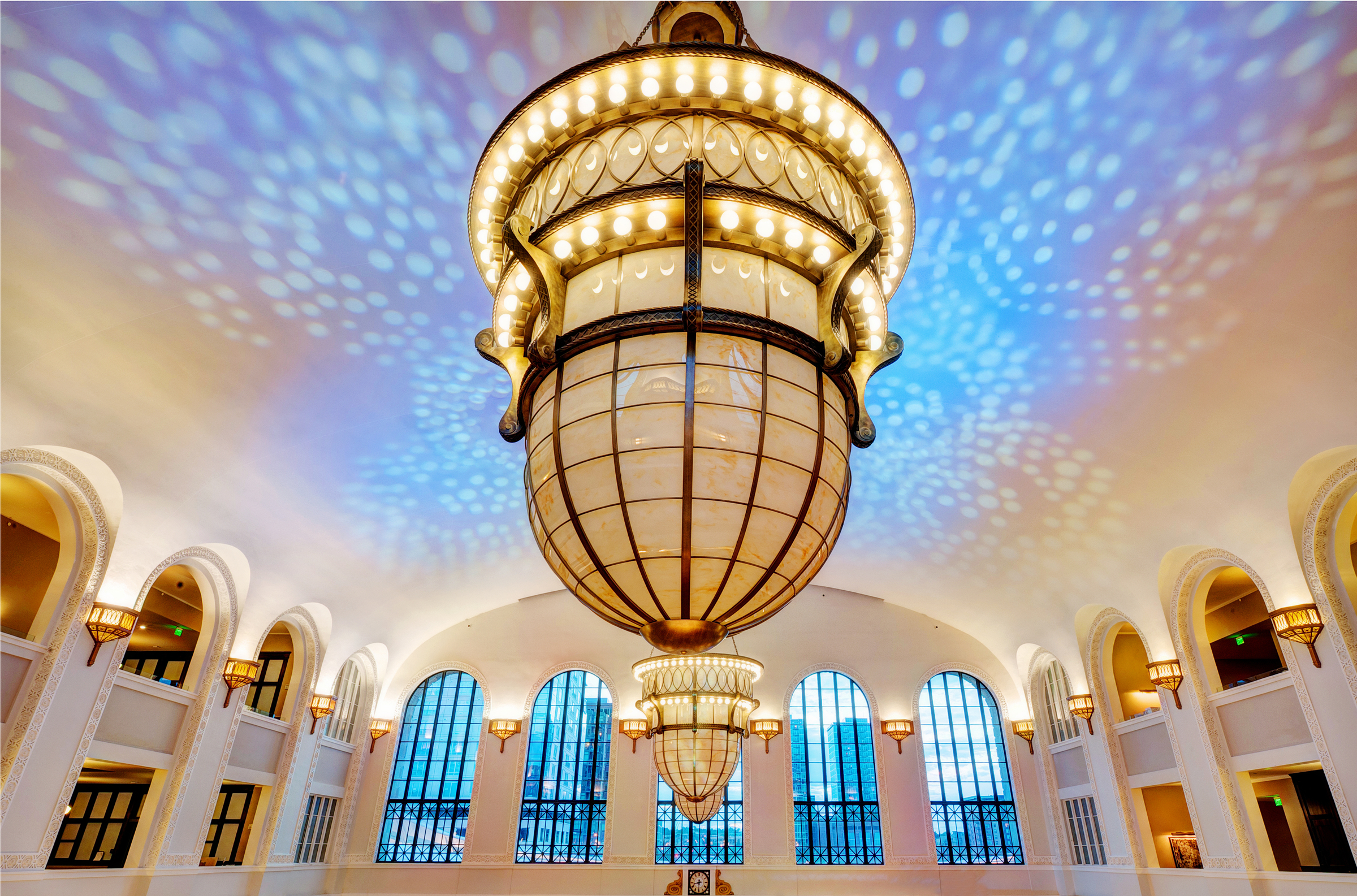 Flc Lights Up Denver Union Station Crawford Hotel Fisher Flc Lights Up Denver Union Station Crawford Hotel Fisher